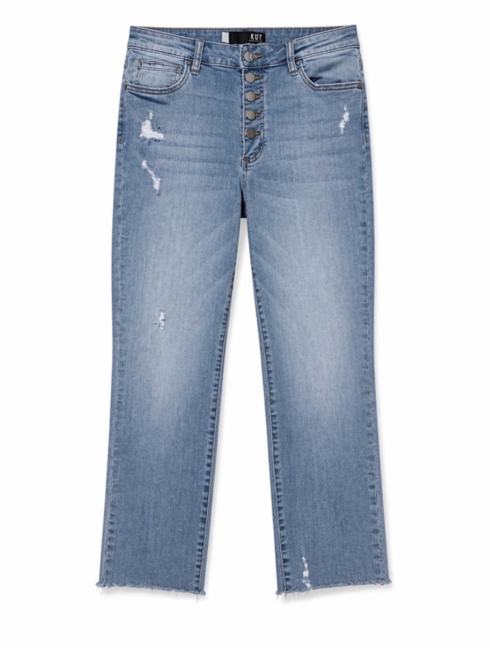 KUT From the Kloth Catherine Jeans 4 Petite | High Rise Boyfriend Button Fly